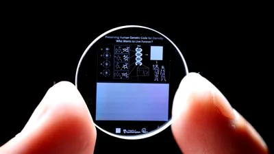 „Cristalele de memorie” 5D promit stocarea datelor miliarde de ani