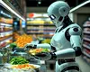Supermarketul viitorului, unde un robot AI gătește mese proaspete sub ochii clienților