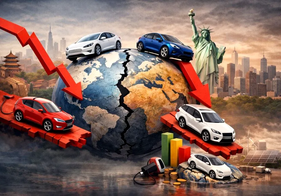 Vânzările de vehicule electrice frânează la nivel global