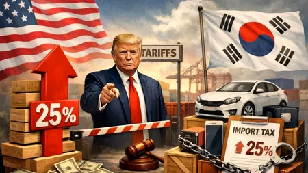 Trump majorează la 25% taxele pentru produsele sud-coreene