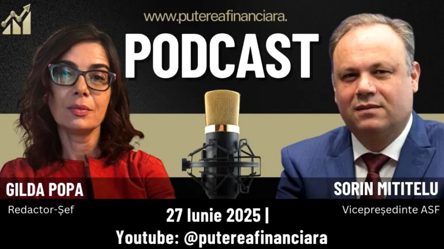 Inteligența Artificială rescrie regulile jocului pe piața asigurărilor. Sorin Mititelu, vicepreședinte al ASF, invitat la podcastul Puterea Financiară