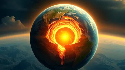 Miezul Pământului „pierde” aur, arată un studiu recent. 99,9%, din metalele prețioase ale Pământului se află ascunse în centrul planetei