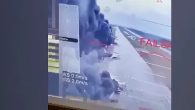 Lovitură devastatoare a Ucrainei: Peste 40 de bombardiere strategice rusești distruse într-un atac masiv cu drone, provocând pagube de miliarde de dolari