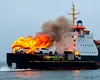Explozia unei mașini electrice la bordul unei nave a dus la scufundarea acesteia în Atlantic. VW, chemat în instanță pentru despăgubiri