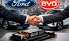 Ford și BYD ar putea colabora pentru baterii dedicate hibridelor
