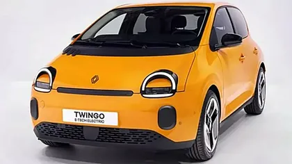 Primele imagini cu Renault Twingo EV. Cât va costa electricul urban