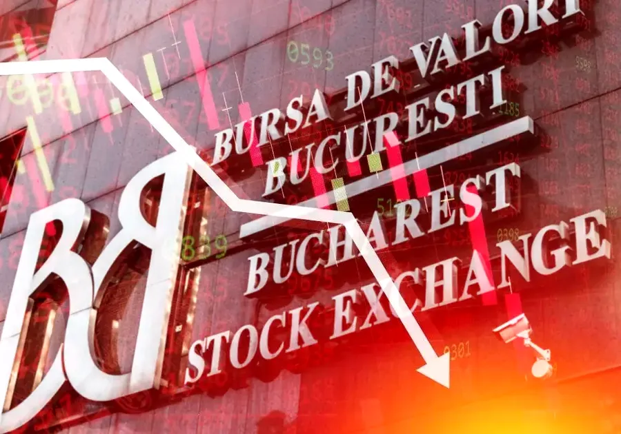 Săptămână pe minus la Bursa de Valori București: peste 7 miliarde de lei șterse din capitalizare