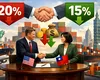 SUA și Taiwan reduc taxele vamale în urma unui nou acord comercial