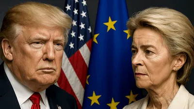 Von der Leyen se întâlnește cu Trump