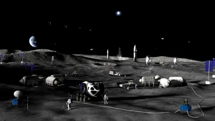 NASA vrea să construiască o bază lunară de 20 miliarde de dolari