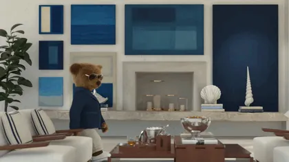 Mascota brandului Ralph Lauren, Polo Bear, a devenit actor de cinema. Primul său film a adunat deja sute de mii de vizualizări pe YouTube