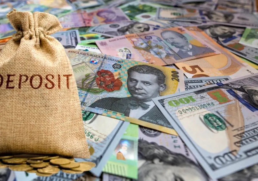 BNR: Depozitele bancare ale populației și firmelor au scăzut cu 1,8% în ianuarie 2026. Soldul total a coborât la 664 de miliarde lei