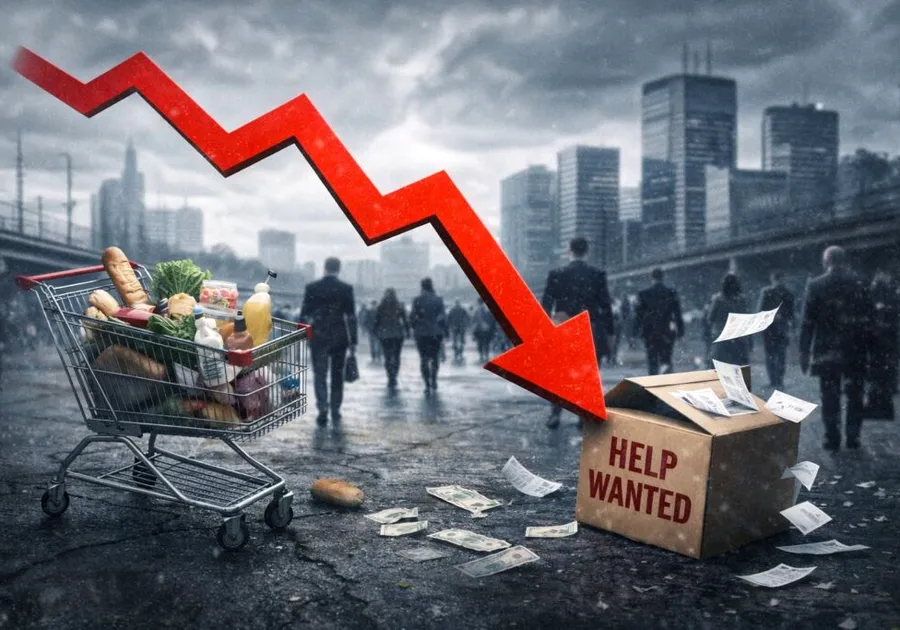 Primele semne de recesiune: consumul și angajările trag economia în jos