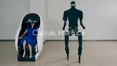 Japonezii au inventat capsula care te conectează cu un robot, ca să facă el treaba în locul tău