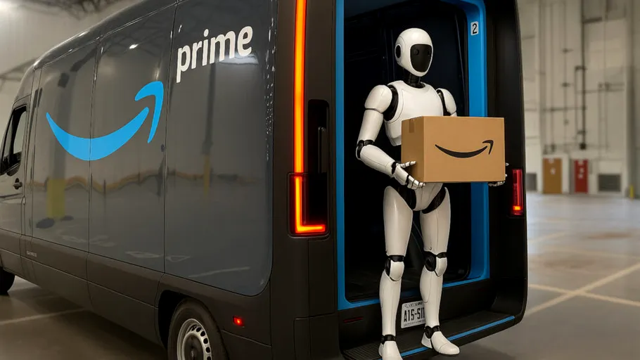 Amazon testează roboți umanoizi pentru a automatiza procesul de livrare