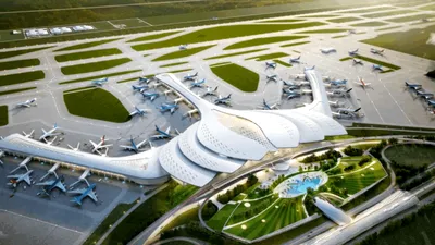 Aeroportul lotus din Vietnam se deschide după o investiție de 13 miliarde de dolari