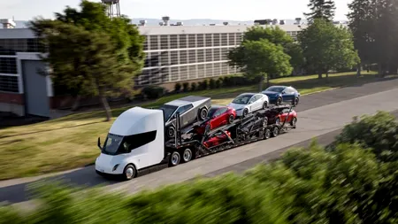 Camionul electric Tesla Semi atinge o putere de încărcare record (VIDEO)