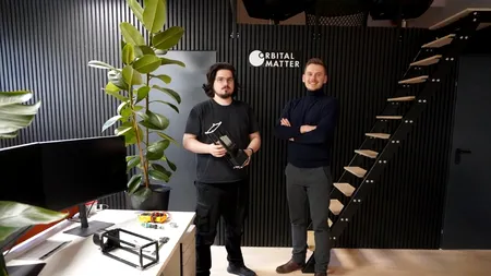 Early Game Ventures investește 1 milion € în startupul polonez Orbital Matter care vrea să producă obiecte direct pe orbită