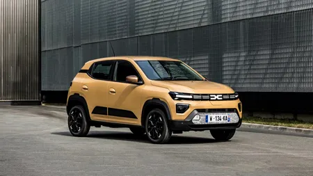 Dacia Spring este cea mai eficientă mașină electrică din Europa