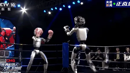 Primul meci de box între roboți umanoizi: de la competiție sportivă high-tech la comedie (VIDEO)