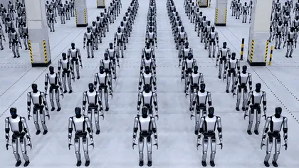 China a pregătit o adevărată armată de roboți. Imaginile care i-au lăsat pe internauți cu gura căscată