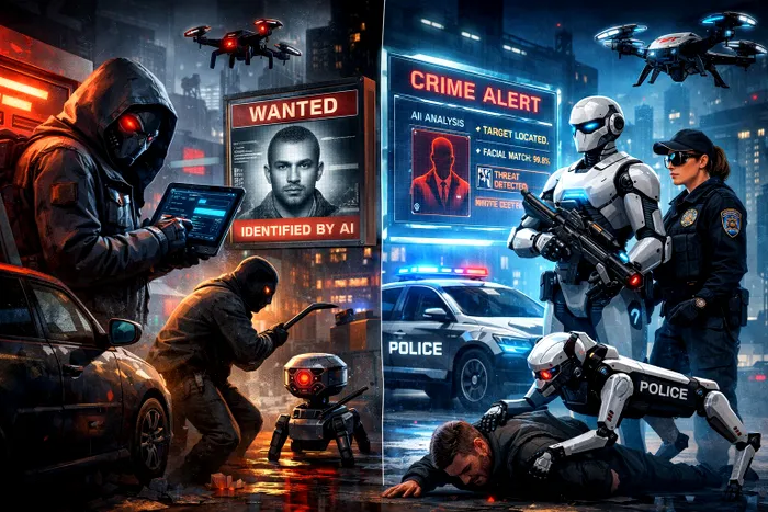 Cum vor transforma AI-ul și roboții criminalitatea și aplicarea legii