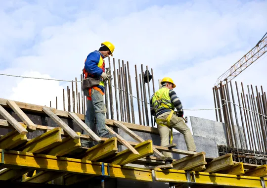 Lucrările de construcții noi au avut cel mai puternic avans