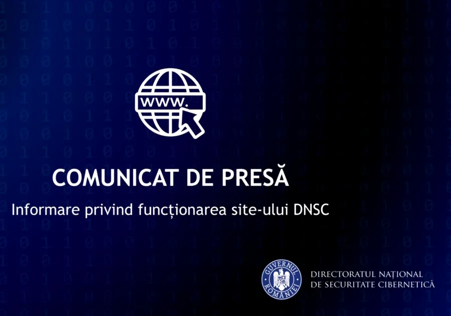 Site-ul DNSC, afectat temporar de un posibil atac DDoS. Platforma a fost stabilizată