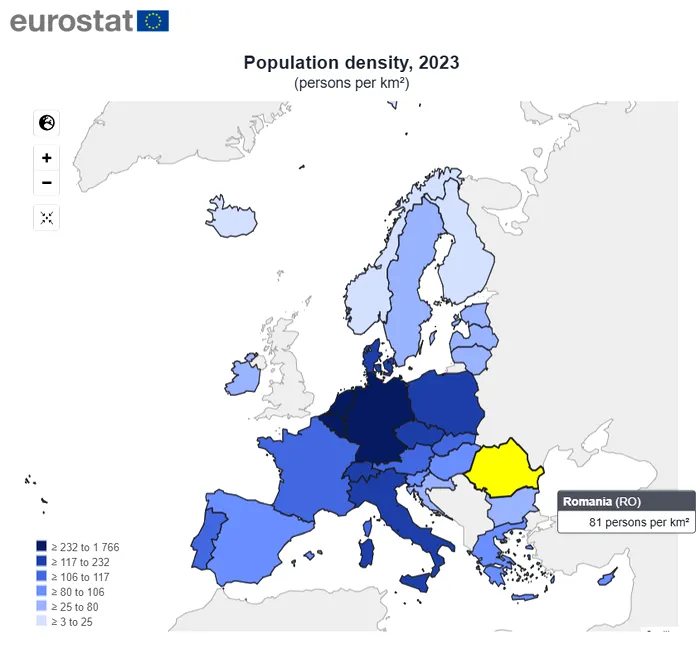 România conduce topul țărilor din UE cu cea mai rapidă depopulare