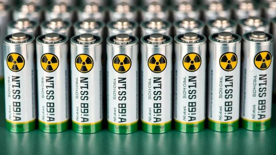 Bateria care funcționează pe bază de deșeuri radioactive promite să transforme o problemă în sursă de energie