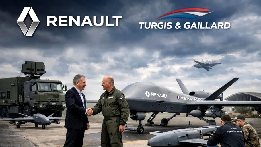 Renault va produce drone într-un contract de un miliard de euro