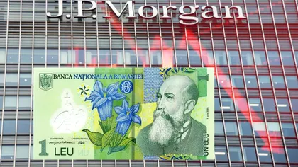 JP Morgan schițează deja scenarii cu devalorizarea leului, după rezultatele primului tur al alegerilor din România
