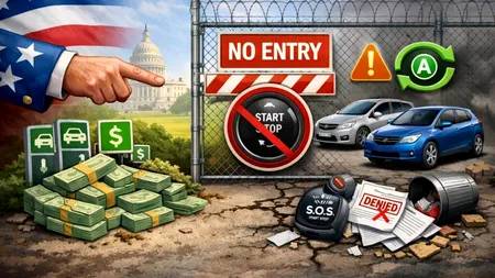 SUA exclude mașinile cu sistem Start-Stop din schema de subvenții