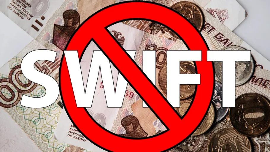 UE analizează excluderea a peste 20 de bănci din sistemul SWIFT în cadrul noilor sancțiuni împotriva Rusiei
