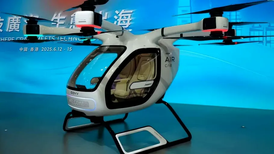 Chinezii de la GAC dezvăluie primul eVTOL pentru mobilitatea urbană (VIDEO)