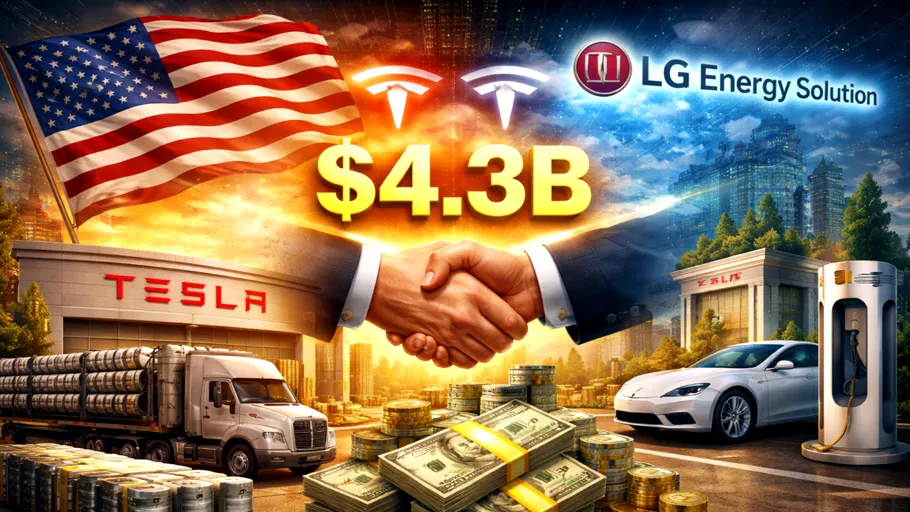 SUA confirmă acordul Tesla-LG Energy Solution pentru baterii electrice