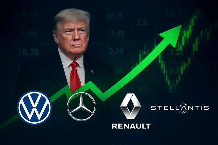 Acțiunile producătorilor auto europeni urcă după anunțul lui Trump