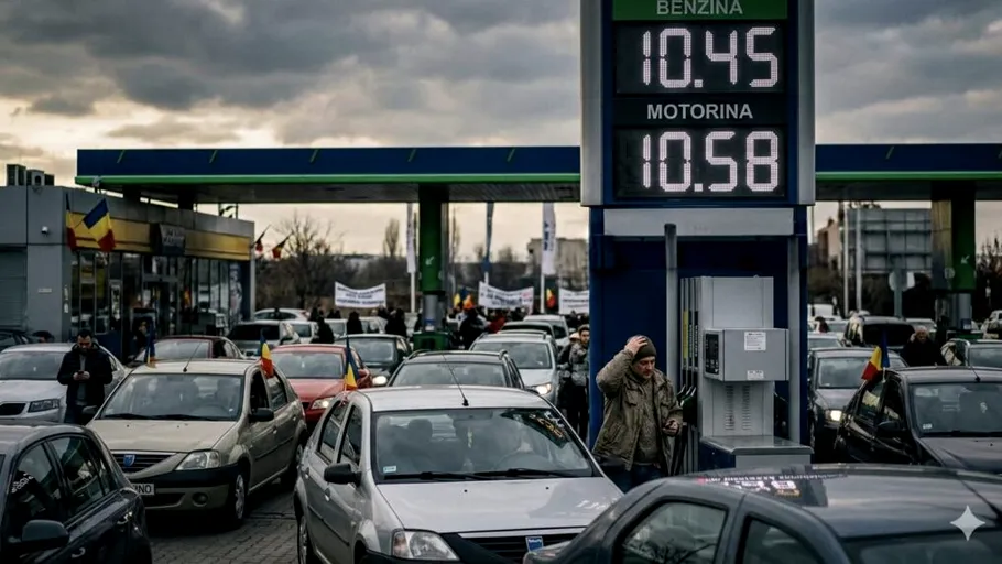 Prețul carburanților în România ar putea sări de 10 lei pe litru