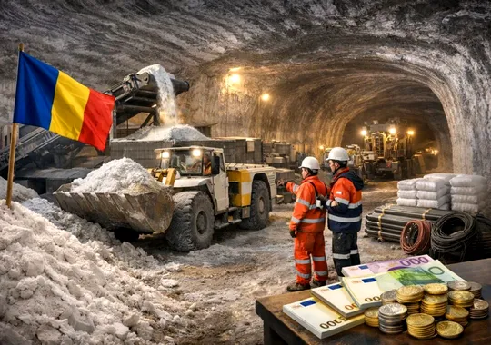 Exploatarea la mina de sare de la Ploscoș intră în faza operațională