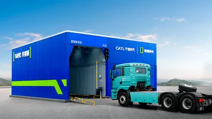 CATL va construi 300 de stații de schimbare a bateriilor pentru camioanele electrice în 2025