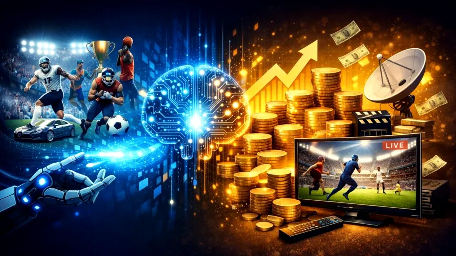 Cum transformă AI-ul valoarea echipelor sportive și a drepturilor TV