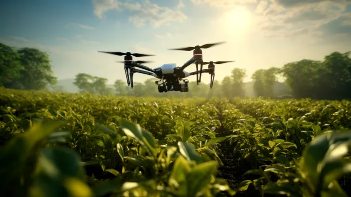 Inteligența artificială va lucra și pentru agricultură. Dronele vor prelua sarcini ale operatorilor umani / Sursă foto: https://youthplatformafrica.com/