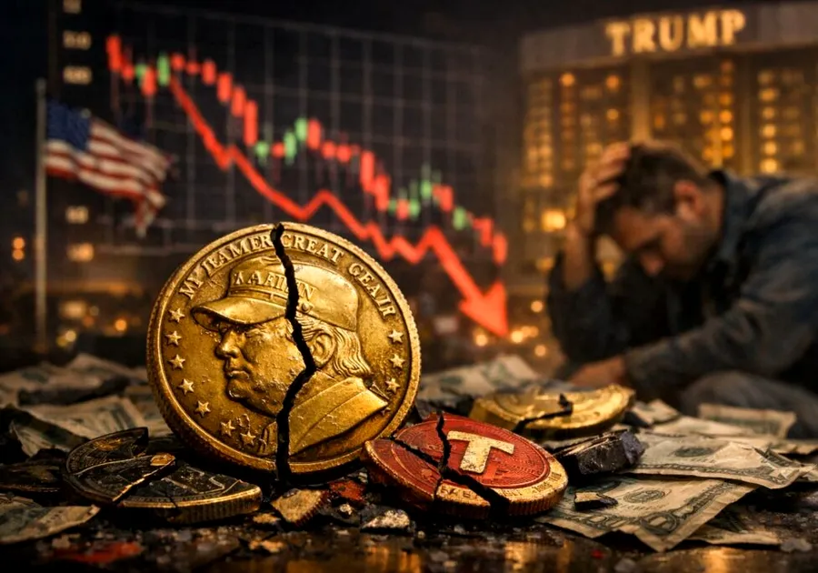 Investitorii în criptomonedele lui Trump au pierdut aproape toți banii
