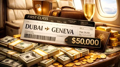 Cât a ajuns să coste un bilet de avion Dubai-Geneva