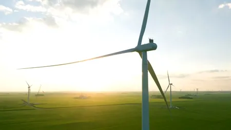 Producția de energie eoliană a crescut puternic la început de an