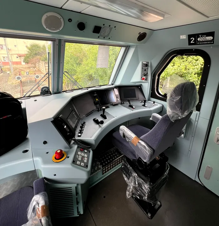 Prima locomotivă electrică TRAXX 3 MS destinată României a ajuns în țară