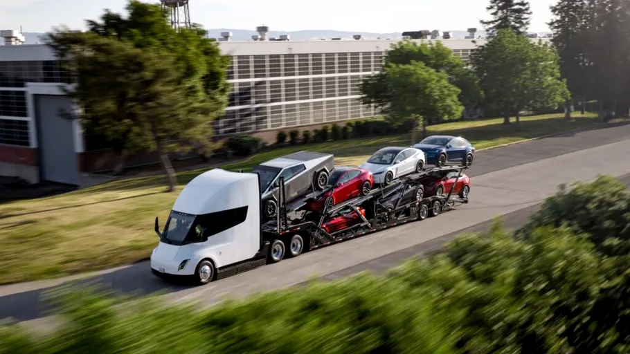 Camionul electric Tesla Semi atinge o putere de încărcare record (VIDEO)