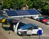 Prima stație de încărcare 100% solară pentru mașini electrice a fost inaugurată în București