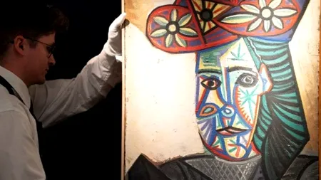 Un portret semnat de Picasso, adjudecat pentru o sumă record