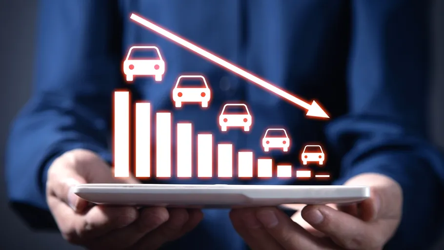 Piața auto din România, în declin: scădere de peste 32% de la începutul anului